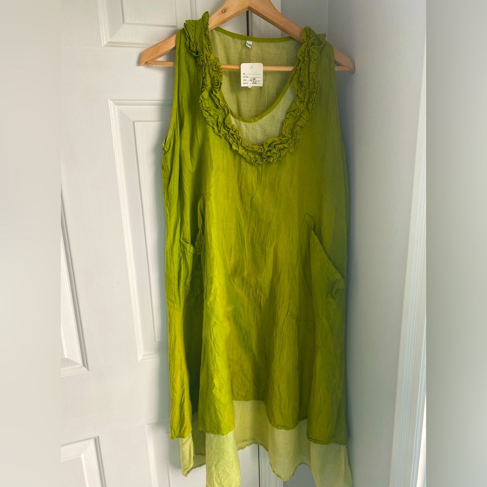 S/M Light green dress